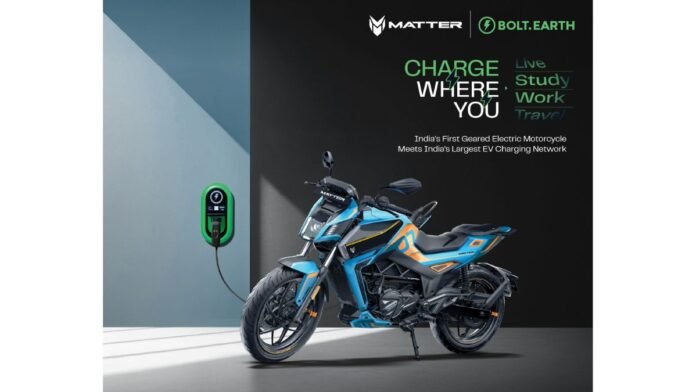 MATTER Partners with Bolt.Earth to Accelerate EV Charging Access Across India - PNN Digital