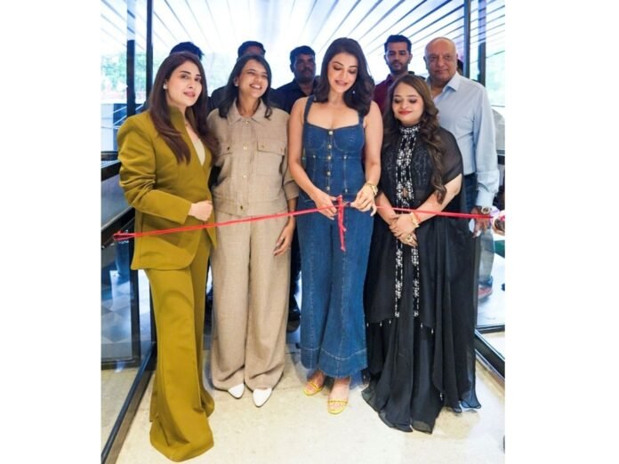 Kajal Aggarwal Graced the Inauguration of Hair Masters' New Luxury Salon in Ashiyana, Lucknow - PNN Digital
