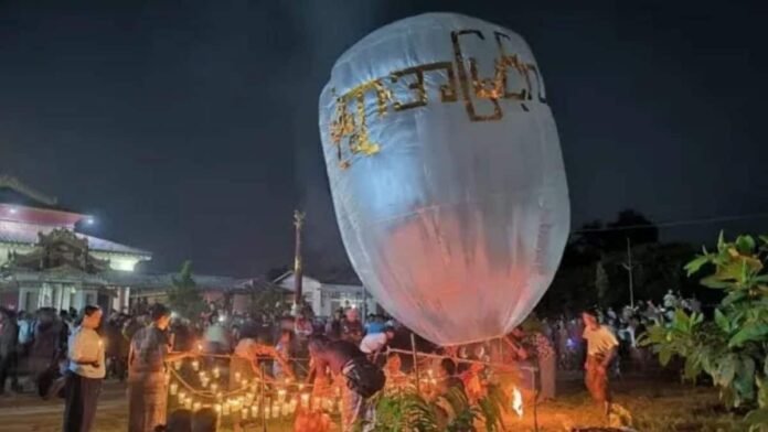 Paraglider bombing at Buddhist festival in Myanmar leaves dozens dead, 47 injured