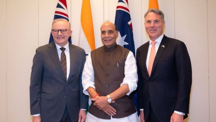 'Not just partners': Rajnath says India, Australia 'co-creators of secure and prosperous Indo-Pacific'