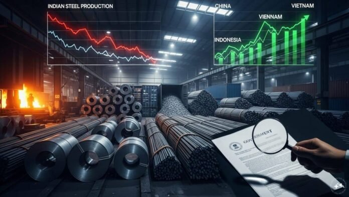 India launches probe into alleged steel dumping from China, Indonesia and Vietnam