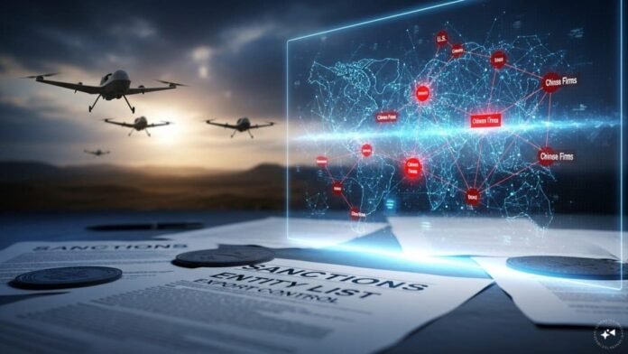 US widens export curbs, blacklists 15 Chinese firms over Iranian proxy drones