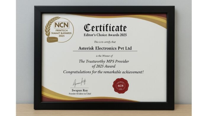 Best MPS Company in India 2025: Asterisk Electronics Honored with Award