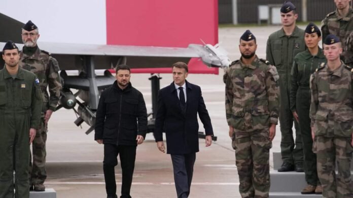 Macron, Zelensky sign deal for Ukraine to acquire 100 Rafale fighter jets