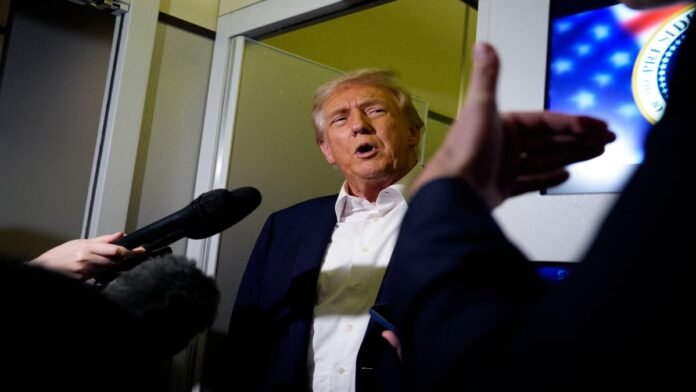 Trump says he would 'love to' run for presidency in 2028 but rules out running for VP