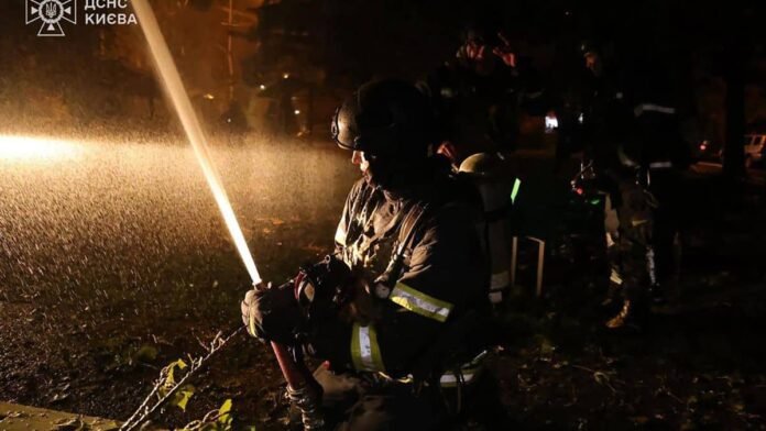 Russian strikes hit apartment building, energy sites, killing four, said Ukraine