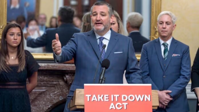 Senator Cruz speaks about a bill to help protect victims of deepfakes and revenge porn, at the Capitol June 18, 2024. File image/AP