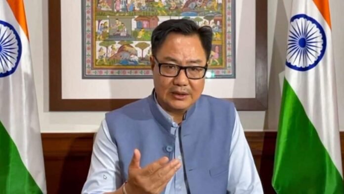 Coup, military rule or civilian revolt can’t happen in India… we’ve a beautiful constition’: Rijiju