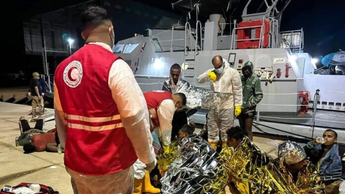 4 dead and dozens missing after boats capsize near Al Khums, Red Crescent says