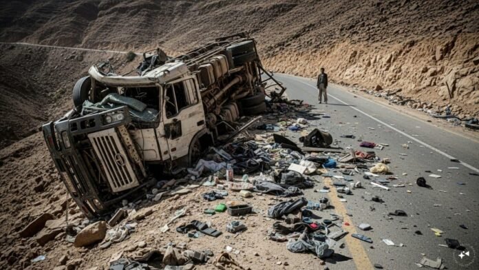 At least 35 killed, seven injured in deadliest bus crash on Yemen’s mountain road