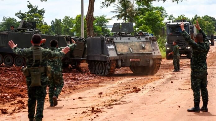 Cambodia accuses Thailand of bombarding hotels near border shortly after Trump announced ceasefire