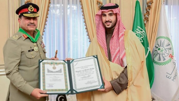 Saudi Arabia awards highest honour to Pakistan Army chief Asim Munir