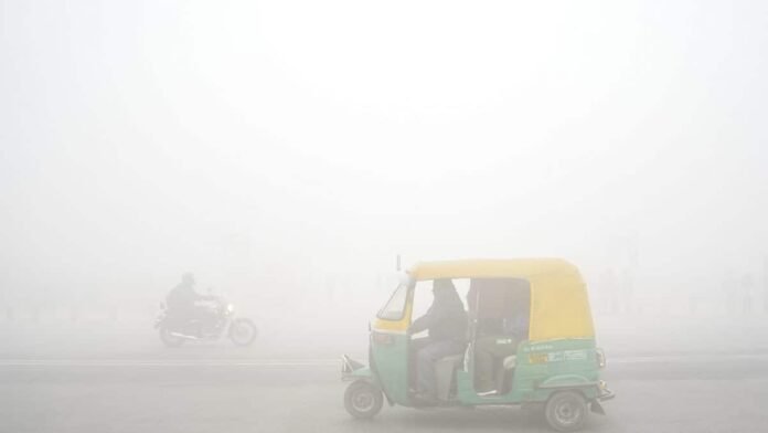 Cold wave, polluted air push Delhi’s air quality to brink of ‘severe’