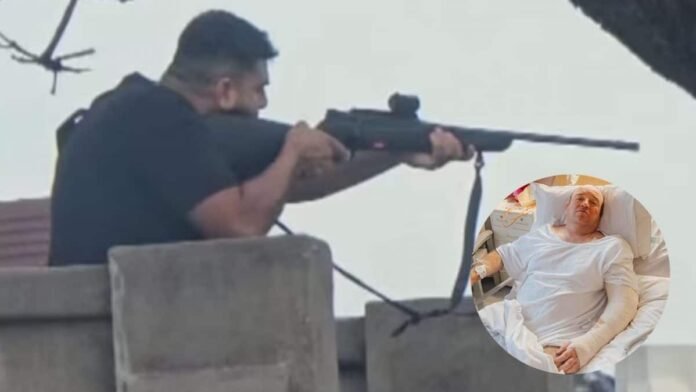 Australian ‘hero’ who disarmed Bondi beach shooter recovering after surgery for bullet wounds