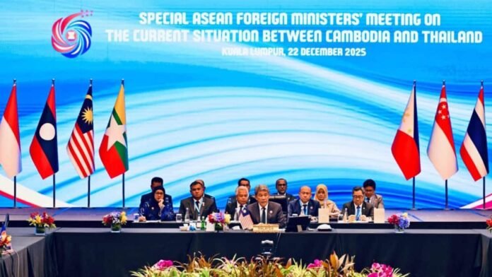 Asean holds special foreign ministers’ meet on Cambodia-Thailand tensions