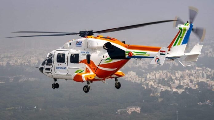 New HAL bird in the sky: Made-in-India Dhruv NG multi-role helicopter takes maiden flight