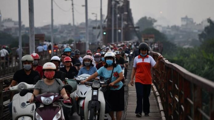 Hanoi trails only Delhi on the list of the world’s most polluted cities