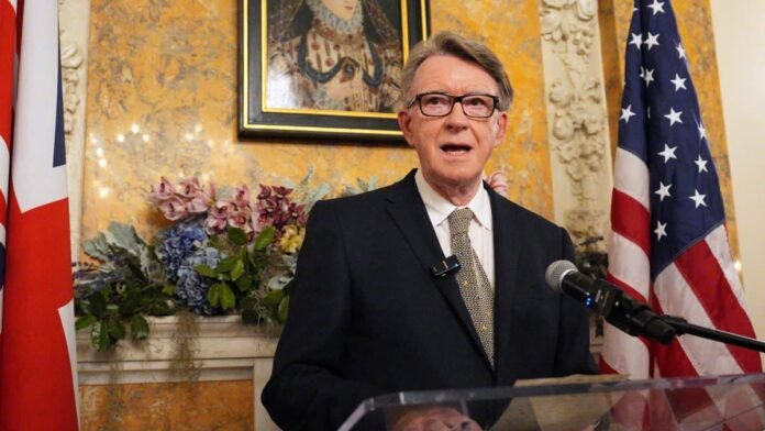 Ex-UK envoy Mandelson says sorry to Epstein victims, stops short of apologising for ties