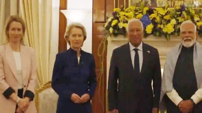 India, EU sign Free Trade Agreement conclusion document after summit talks