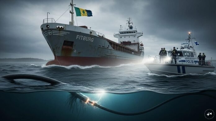 Finland seize vessel suspected of damaging undersea telecom cable in Gulf of Finland
