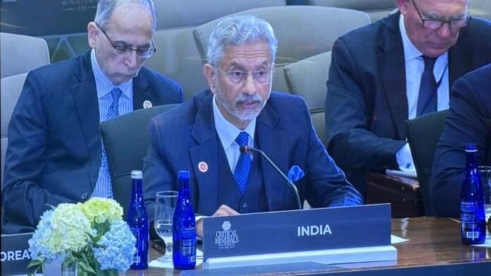 India at Critical Minerals Ministerial: Jaishankar pushes for global cooperation to 'de-risk' supply chains