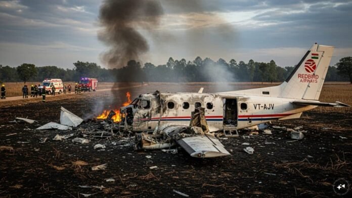 Air ambulance with seven on board crashes in Jharkhand, rescue operations underway