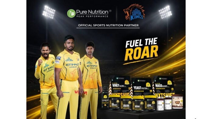 Pure Nutrition Comes Onboard as the Official Sports Nutrition Partner for IPL Frontrunner – Chennai Super Kings