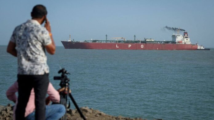 Missiles overhead, mines below: How an Indian LPG tanker navigated ‘secret’ Iranian channel to reach home