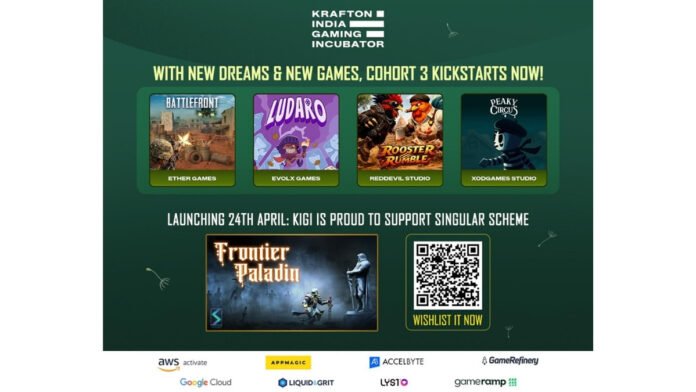 KRAFTON India Expands Gaming Incubator with Cohort 3; Announces Launch of First KIGI-Born PC Title Frontier Paladin