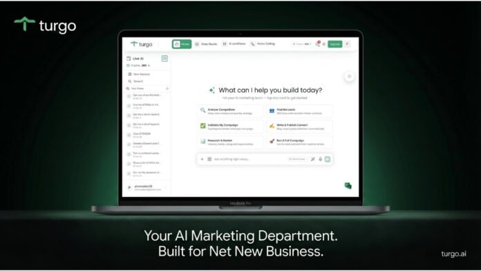 Turgo Launches V2 Autonomous Marketing Platform to Automate Net New Business Acquisition