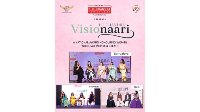 P.C. Chandra Jewellers presents Visionaari Awards, a tribute to the women who lead, inspire and create