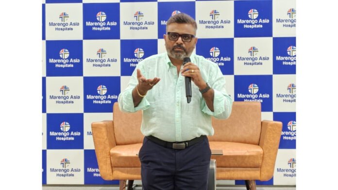 Marengo CIMS Hospital’s cardiac surgeon Dr. Dhaval Naik honoured with Gujarat Garima Award