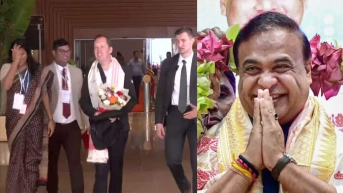 US envoy Sergio Gor arrives in Guwahati for Himanta Biswa Sarma’s swearing-in | Watch
