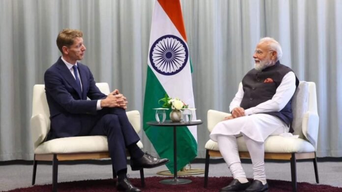 PM Modi meets Maersk Chairman, pushes major port, logistics investment pitch in Sweden