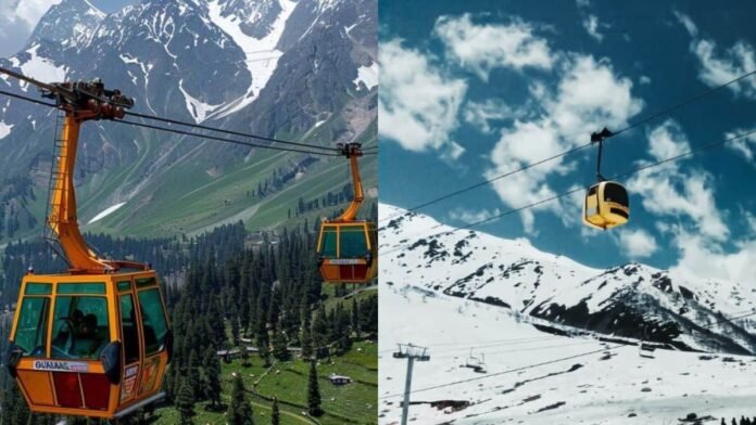 Hundreds stranded after technical fault halts Gulmarg cable car, rescue operation underway