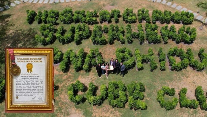 The Cube Club Creates World Record with 10,000 Plant Green Installation, Celebrates 1 Lakh Tree Plantation Milestone with Jackie Shroff