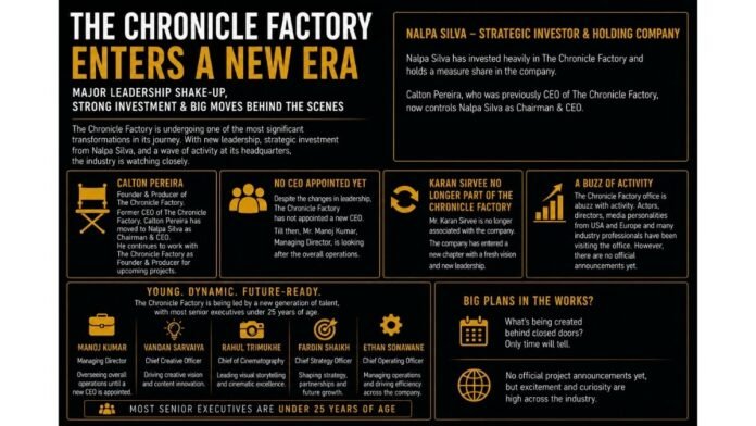 The Chronicle Factory Enters a New Era Amid Leadership Shake-Up and Industry Speculation