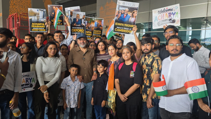 Philosopher & bestselling Author Spoke to the Media at Delhi Airport