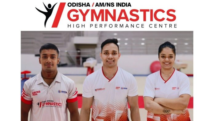 Three athletes of Odisha AM/NS India Gymnastics High-Performance Centre to represent India in the Commonwealth Games 2026