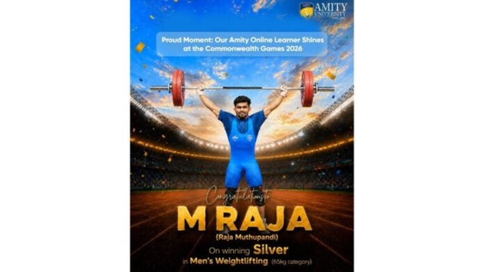 Amity Online Learners Make India Proud at the Commonwealth Games 2026 While Pursuing Their Education