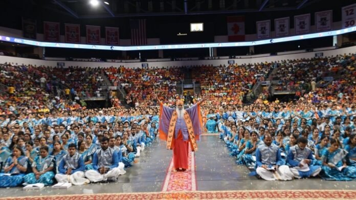 Historic Srimad Bhagavad Gita Parayana and World Peace Prayer Held in Dallas, USA, in the Divine Presence of His Holiness Sri Ganapathy Sachchidananda Swamiji