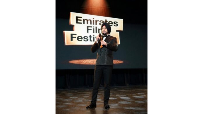 Emirates Film Festival honours Gaganpreet Singh for advancing international cinema across the Gulf