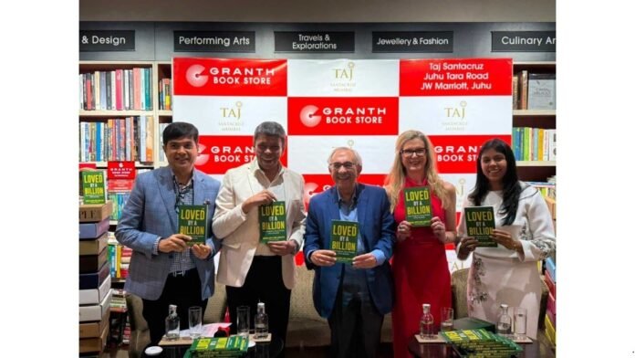Nadir Godrej launches Dheeraj Gupta’s book ‘Loved By A Billion’.