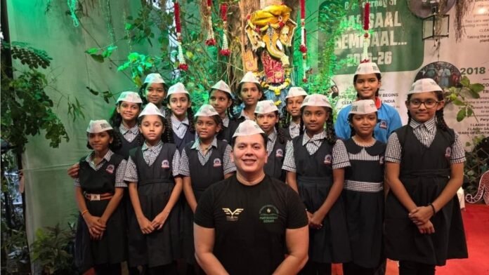 Over 6,800 Students Join Viral Desai’s Tree Ganesha as ‘Paryavaran Senanis’