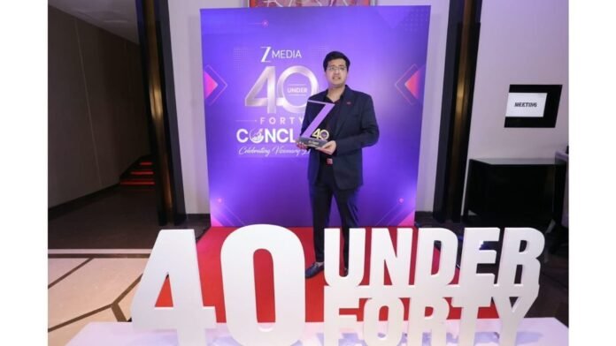 Archit Garg Recognised among 40 leaders at Zee Media’s 40 under Forty Conclave