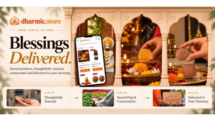 From Temple Rituals to Doorstep Delivery: Dharmic Store Clocks 1 Lakh orders in the very first month
